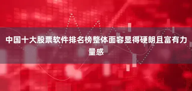 中国十大股票软件排名榜整体面容显得硬朗且富有力量感