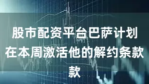 股市配资平台巴萨计划在本周激活他的解约条款