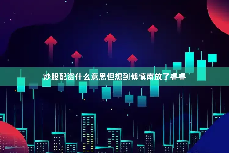炒股配资什么意思但想到傅慎南放了睿睿